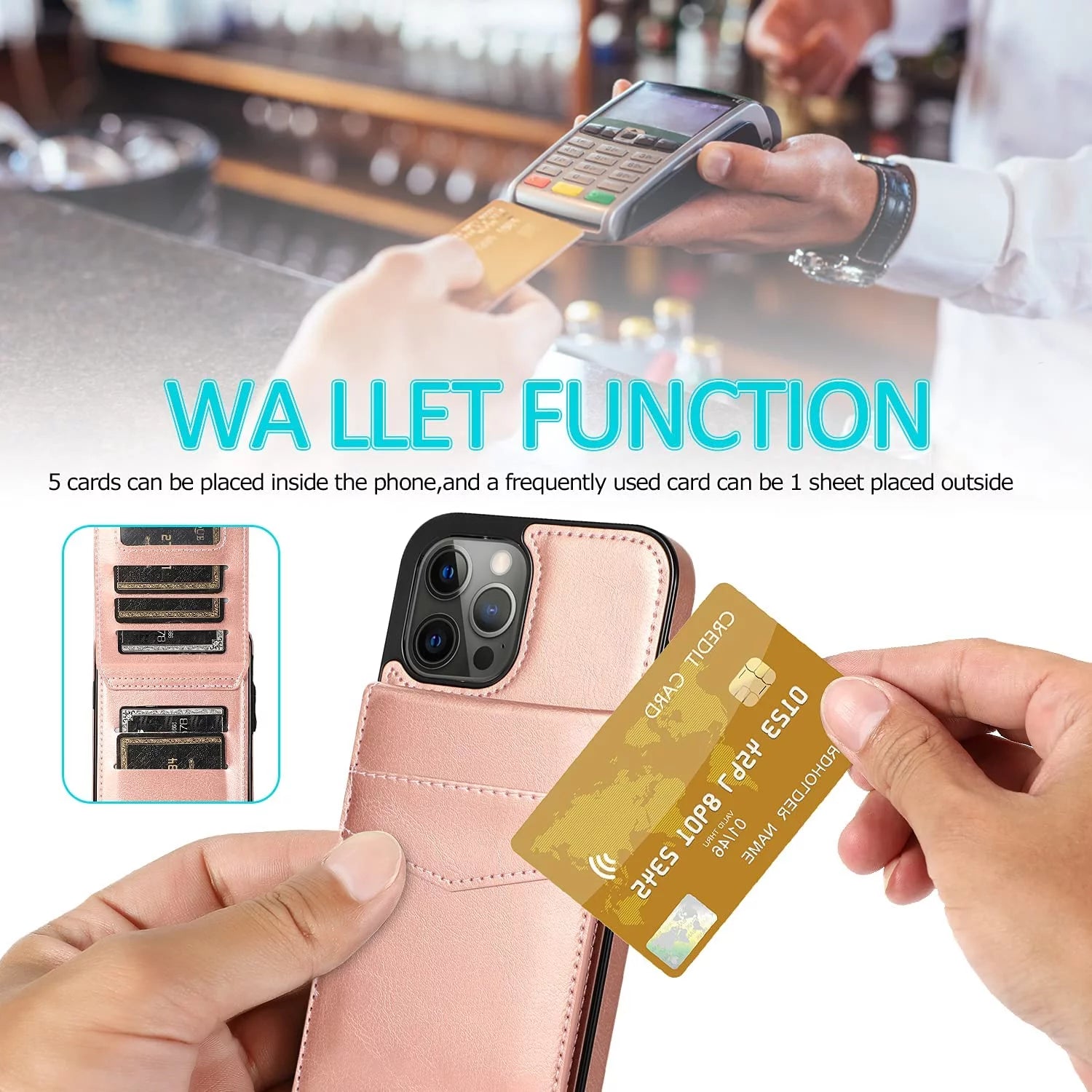 iPhone 15 Pro Max Flip Wallet