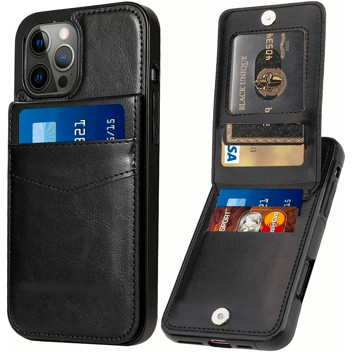 iPhone 16 Pro Max - 5P Wallet Case