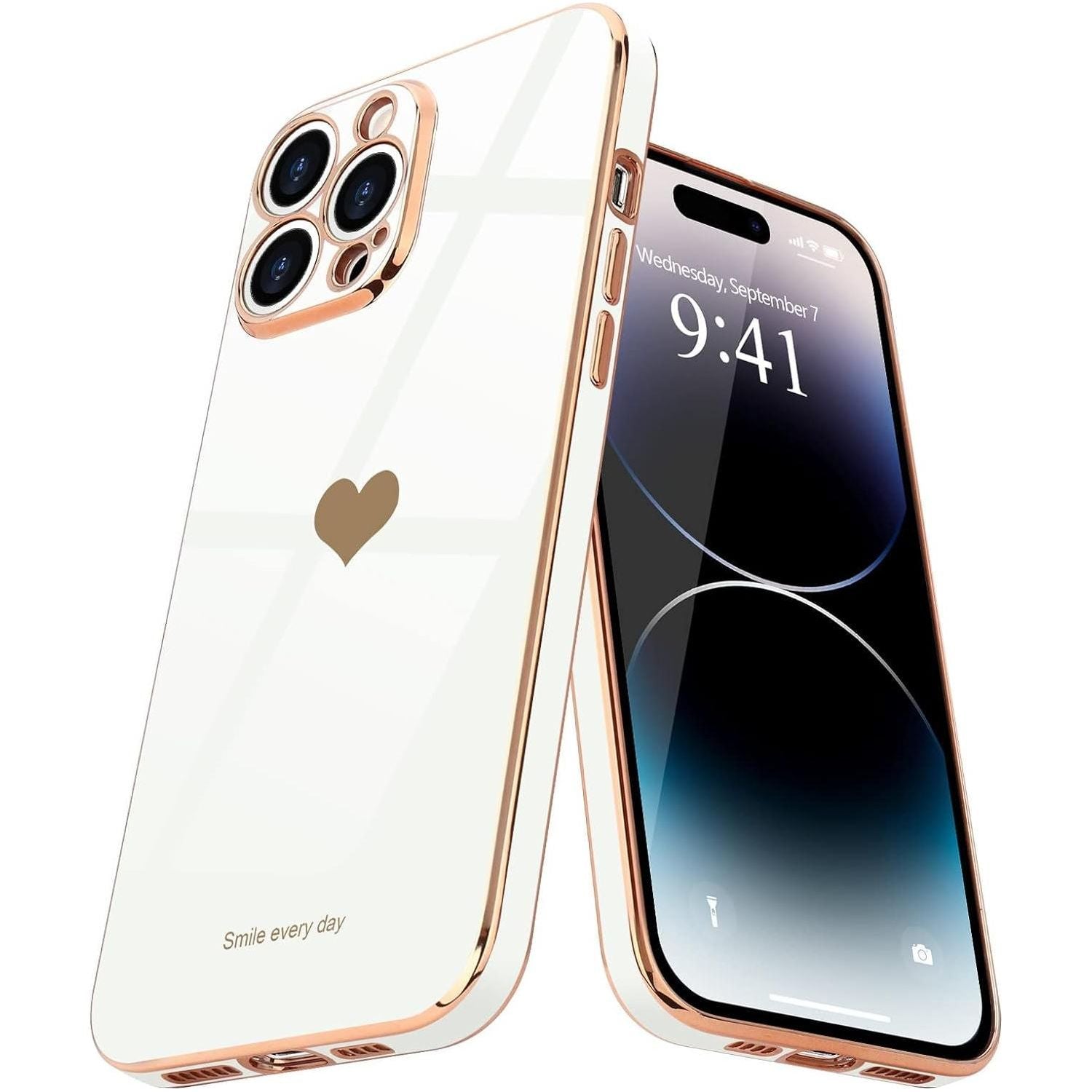 iPhone 15 Pro / 14 Pro - Heart Case