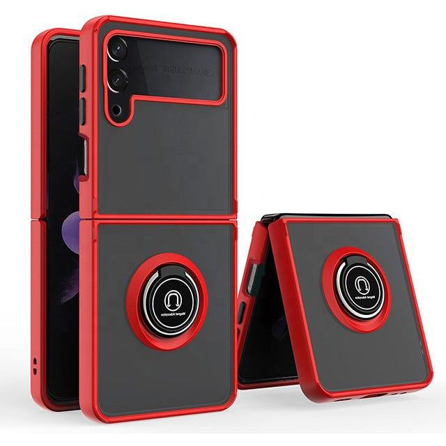 Z Flip 4 - Matte Ring Case