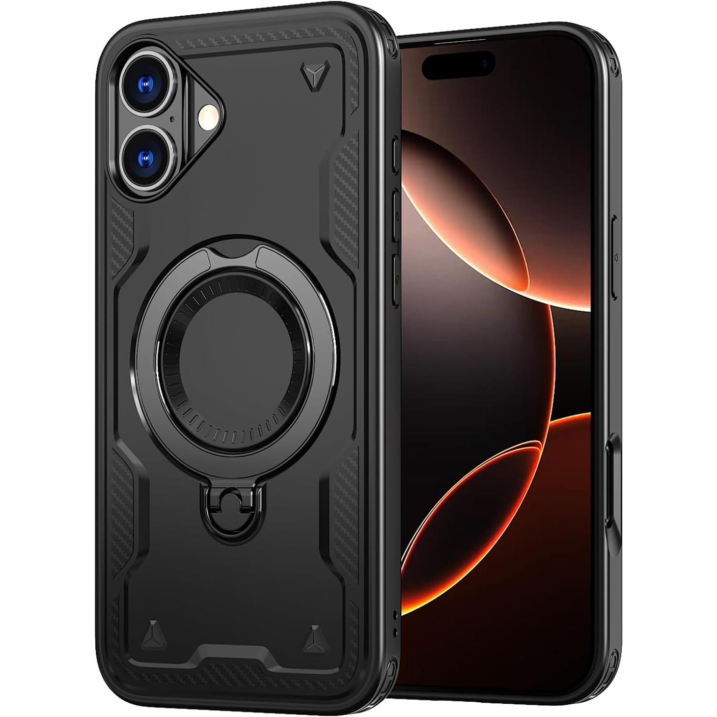 iPhone 16 Plus - MS Armor Ring Case