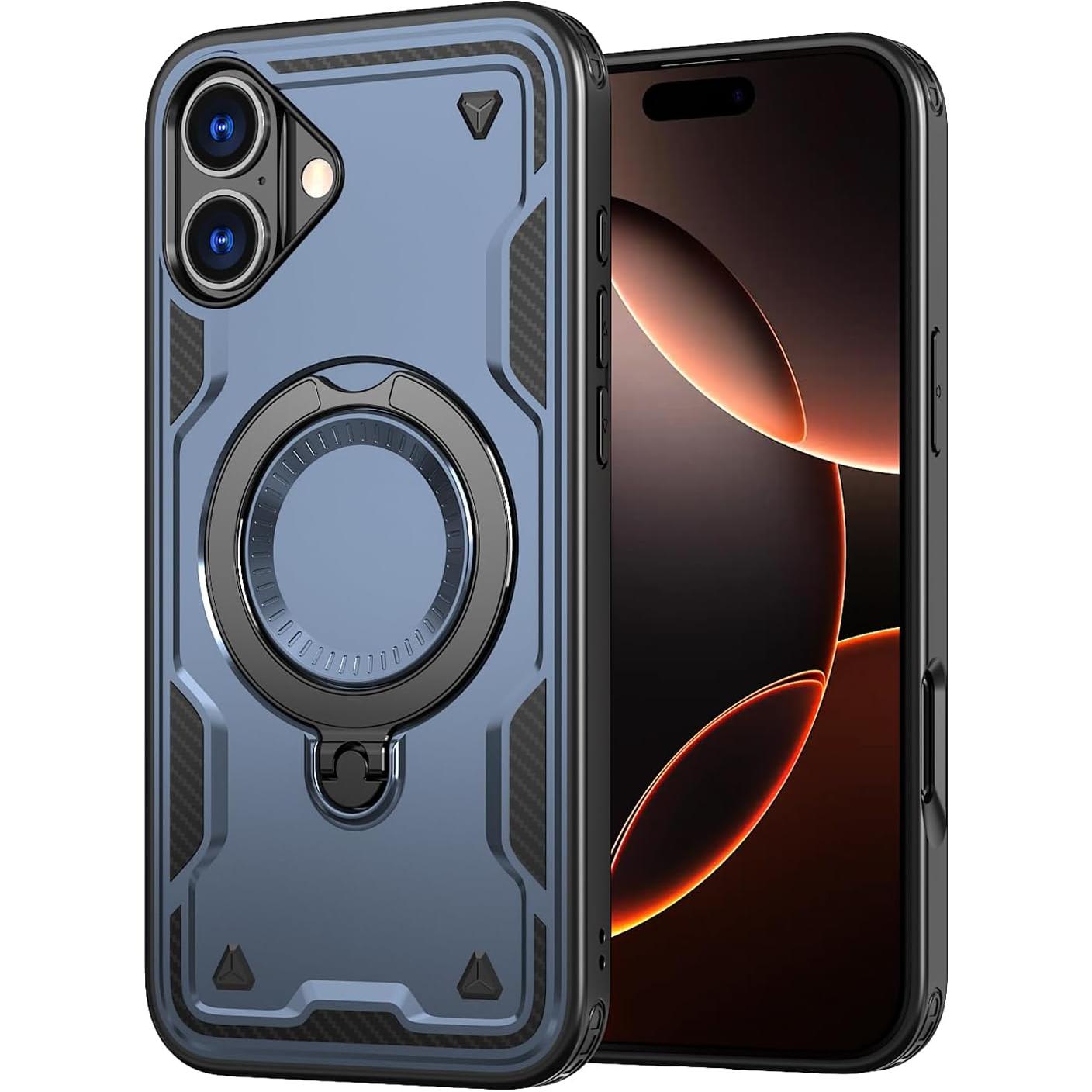 iPhone 16 Plus - MS Armor Ring Case