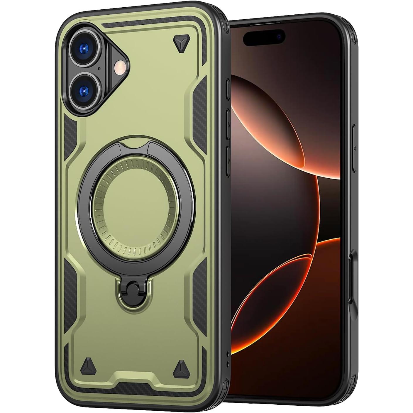 iPhone 16 Plus - MS Armor Ring Case