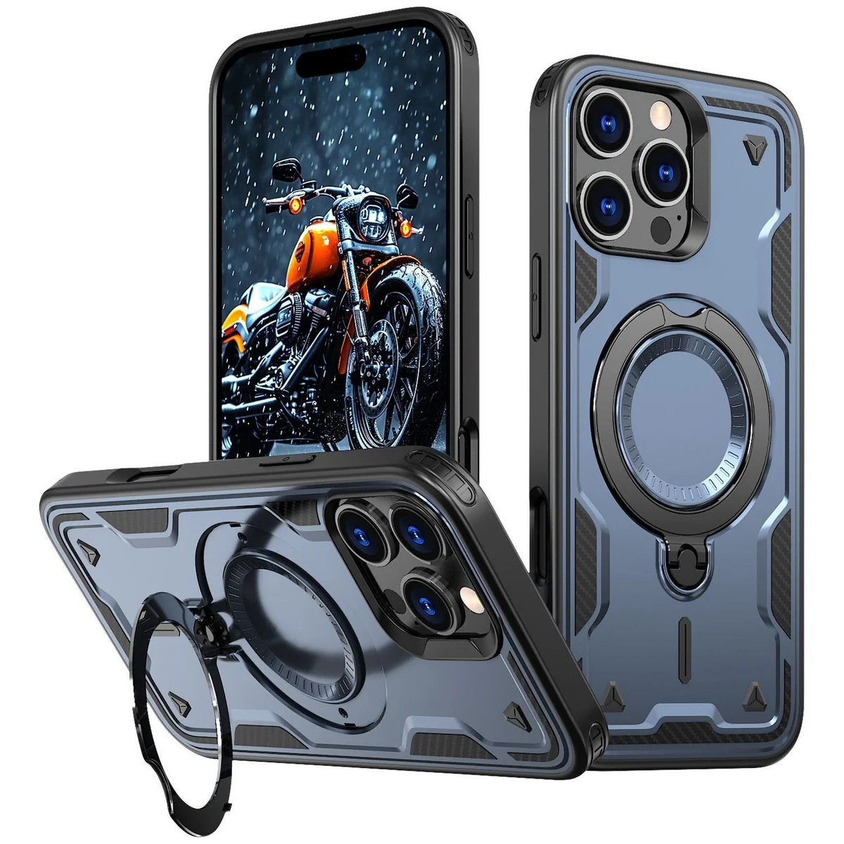 iPhone 16 Pro Max - MS Armor Ring Case