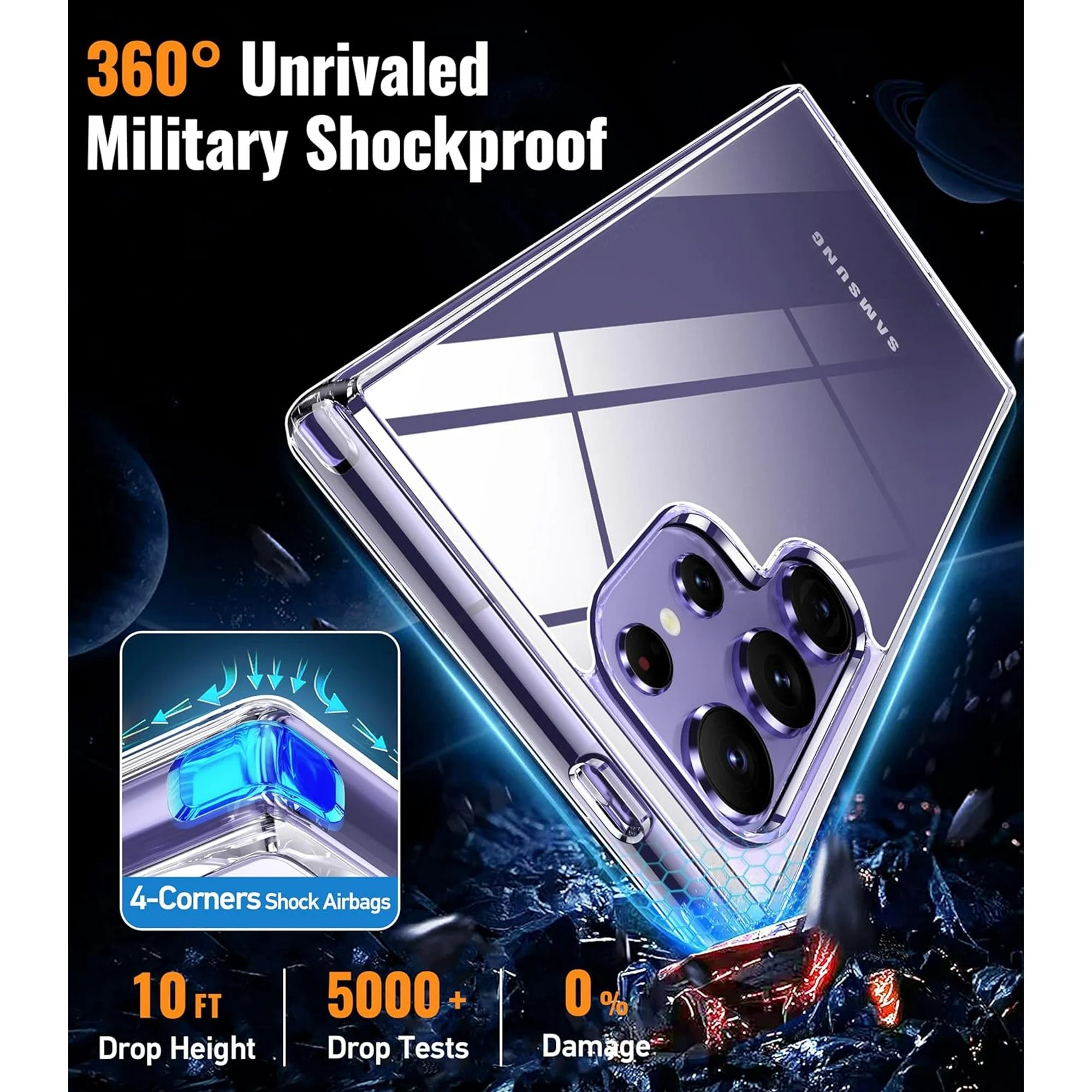Galaxy S24 Ultra Clear Case