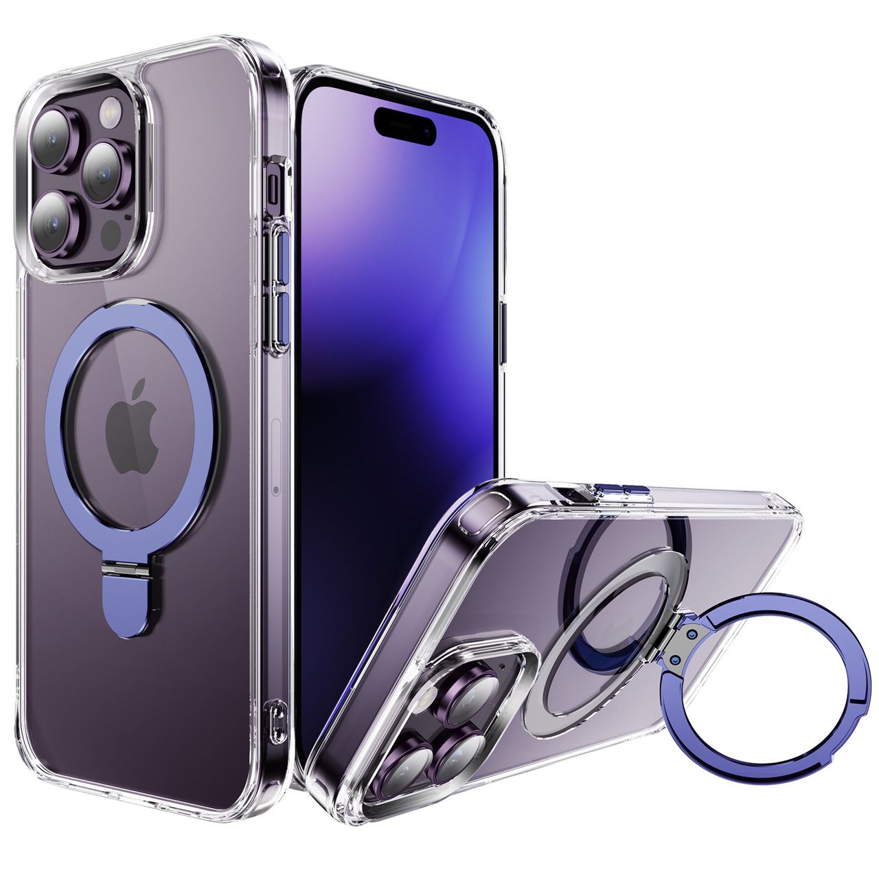 iPhone MS Clear Ring Case